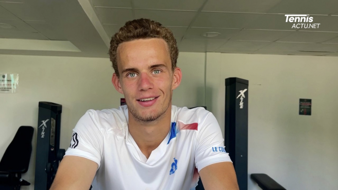 Tennis - Lyon 2024 - L'Entretien Luca Van Assche : "La politique... Je vais commencer à m'y mettre"
