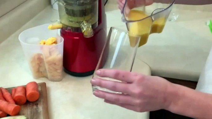 Freshly Squeezed Juice In Seconds Slow Masticating Juicer Cold Press Extractor