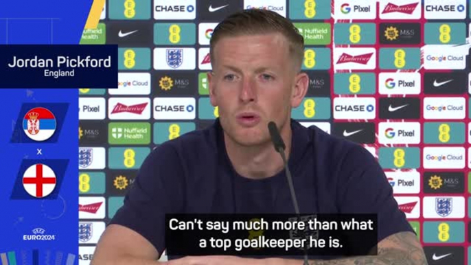 Pickford ranks Neuer in the 'top three' goalkeepers of the past 20 years