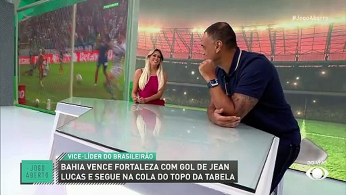 Denílson elogia Rogério Ceni no comando do Bahia: "Muito bom treinador"