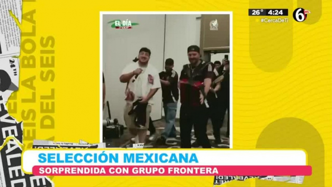 Grupo Frontera sorprende a la selección mexicana