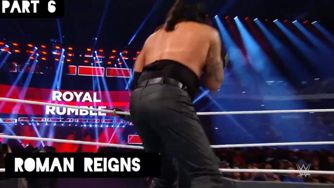 Roman reigns king rasling match