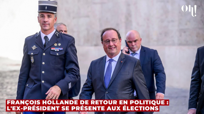 François Hollande de retour en politique : l'ex-président se présente aux élections