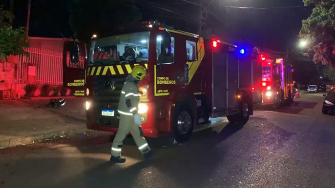 Fumaça densa no Jardim Clarito, mobiliza Corpo de Bombeiros após morador esquecer ovo cozinhando