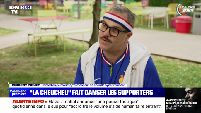 "La Cheucheu pour les Bleus", une nouvelle version de "La Cheucheu" fait danser les supporters de l'Euro 2024