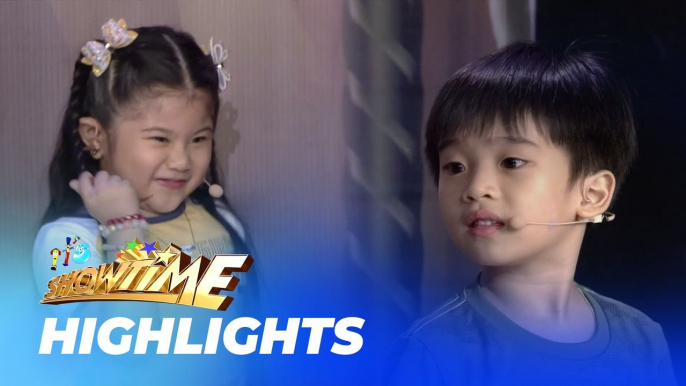 It's Showtime: Kelsey at Argus, nag-ala JaDine sa kanilang actingan! (Showing Bulilit)