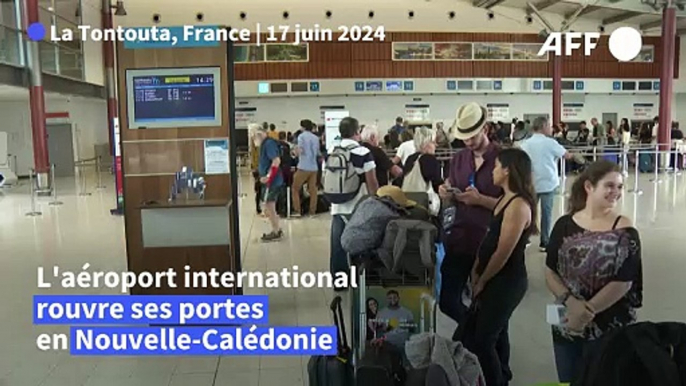 Nouvelle-Calédonie: réouverture de l'aéroport international
