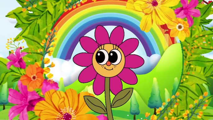 flowers song|flowers song|nursery rhymes|toddler learning song|kindergarten learning |fun learning|super simple|