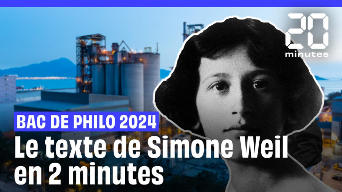 Baccalauréat 2024 : L'explication de texte de Simone Weil, « La Condition ouvrière », en 2 minutes