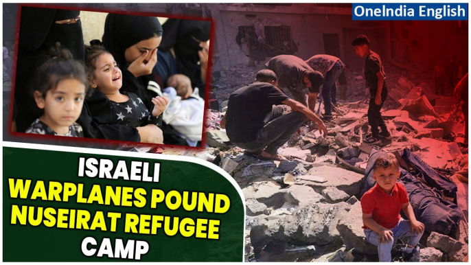 Nuseirat Nightmare: Israeli Airstrikes on Gaza Refugee Camp In Central Gaza Claim 17 Lives