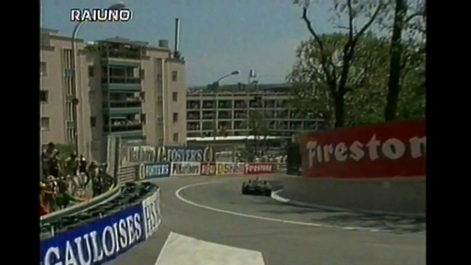 GP Monaco 1999 F1 (RAI . ITA) - Sbavatura di David Coulthard