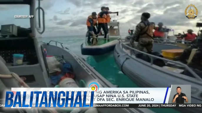 Ironclad commitment ng Amerika sa Pilipinas, muling iginiit sa pag-uusap nina U.S. State Sec. Antony Blinken at DFA Sec. Enrique Manalo | Balitanghali