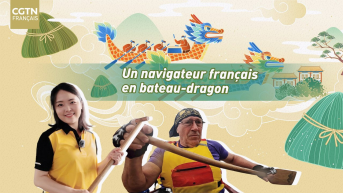 Un navigateur français en bateau-dragon
