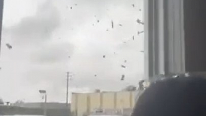 Tornado Causes Horrific Destruction in Montebello, California