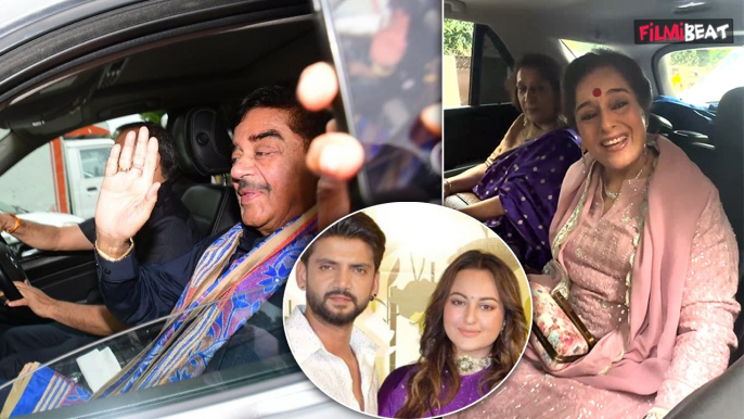 Sonakshi & Zaheer Wedding: बेटी की शादी के लिए बेहद Excited दिखे Shatrughan Sinha और Poonam Sinha