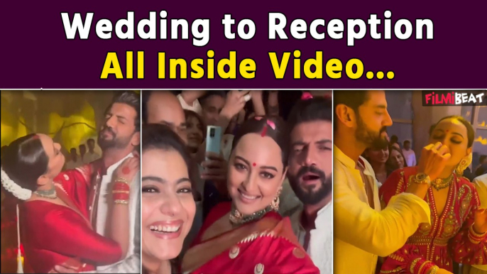 Sonakshi Sinha Marriage | Sonakshi Sinha Wedding Inside Videos | Sonakshi Zaheer Reception Videos