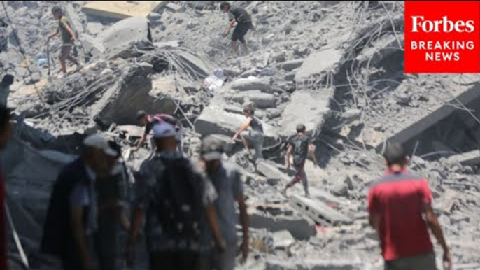 Palestinian Authorities Claim Dozens Killed By Israeli Airstrikes In Gaza