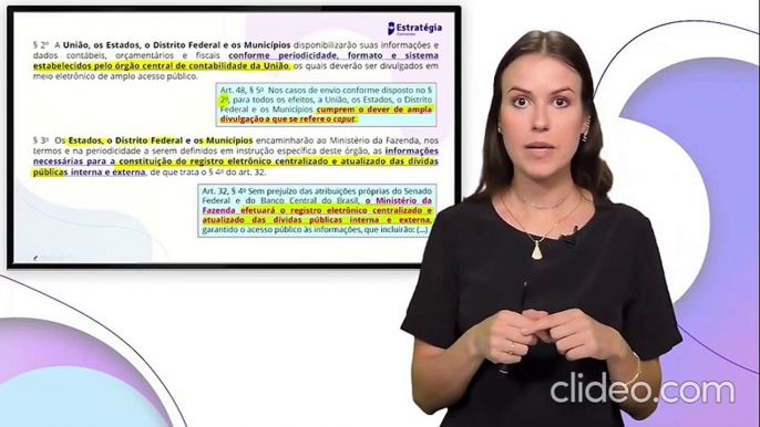 A71 LC 101 (LRF) Parte 12 - Lei de Responsabilidade Fiscal AFO