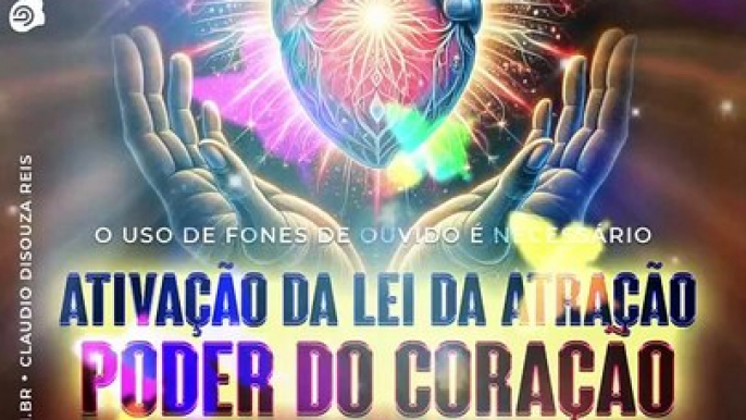 LEI DA ATRAÇÃO : Ativação do CHAKRA CARDIACO e o Poder do Coração 342.88 Hz + Ondas Binaurais 10.5 Hz e Sons Isocronicos + Ruidos Rosa Sons da natureza 8D.