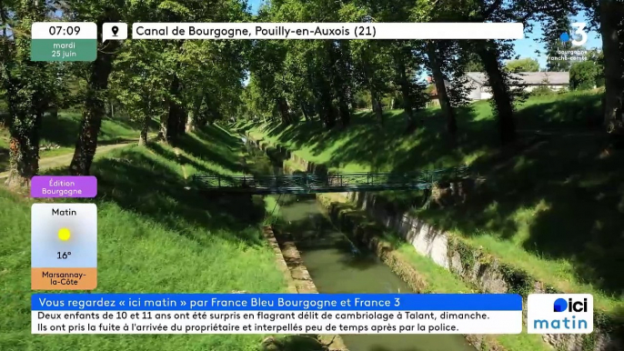 25/06/2024 - Le 6/9 de France Bleu Bourgogne en vidéo