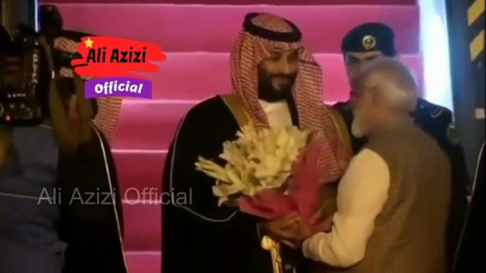 PM Modi Receives Mohammed Bin Salman Funny Tezabi Totay Punjabi Totay Azizi Totay - Punjabi Dubbing