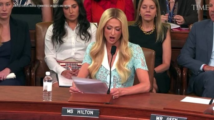 Paris Hilton Testifies Before Congress on Strengthening Child Welfare Programs - video Dailymotion