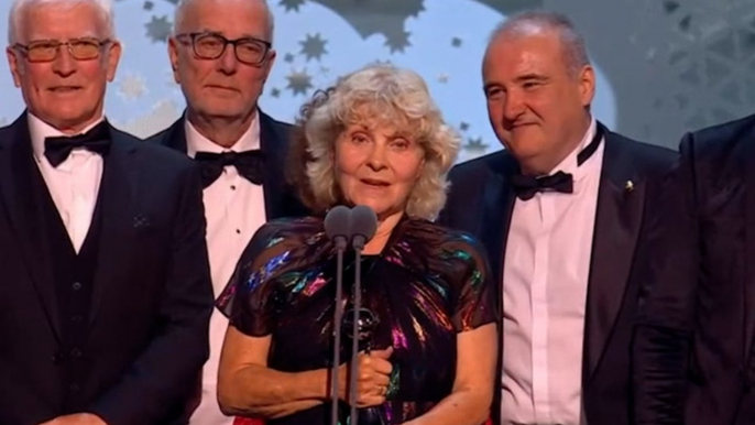 Sub-postmaster Jo Hamilton gives scathing scandal update during National Television Awards speech