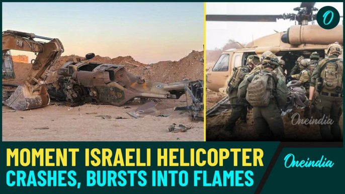 3 Israeli Soldiers Killed In Deadly Chopper Crash | Distressing Moment Caught On Cam