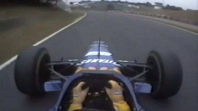 F1 – Aguri Suzuki (Ligier Mugen-Honda V10) Onboard – Japan 1995