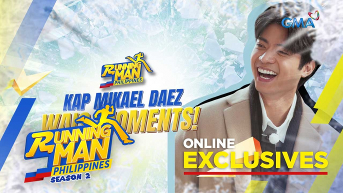 Running Man Philippines 2: Kap Mikael Daez Wais Moments! (Online Exclusives)