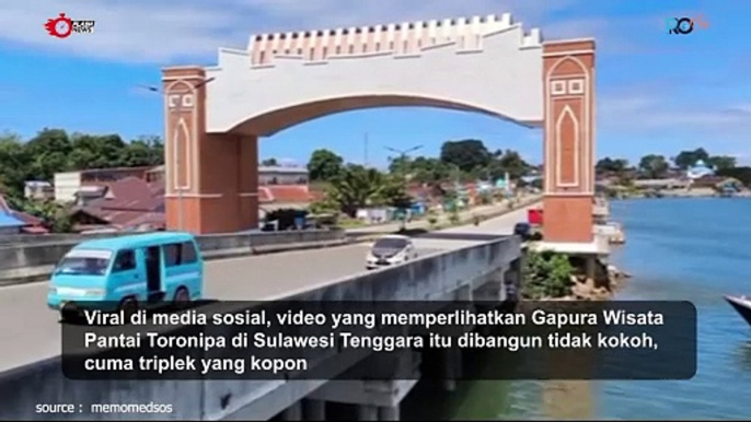 Gapura Megah dari Triplek