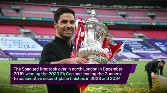 Breaking News - Mikel Arteta signs new Arsenal contract