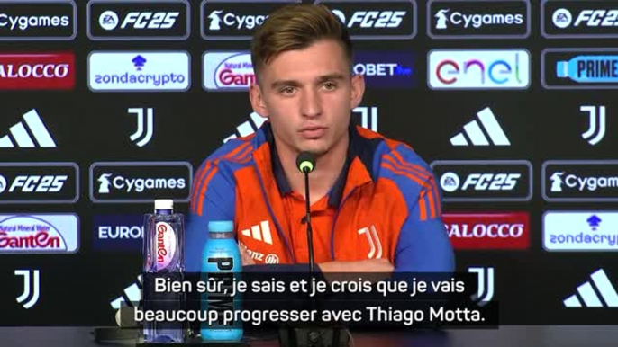 Juventus - Conceição : "Je sais que je vais beaucoup progresser avec Thiago Motta"