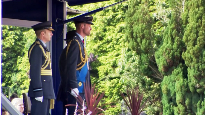 William warns of ‘future threats’ on visit to RAF college