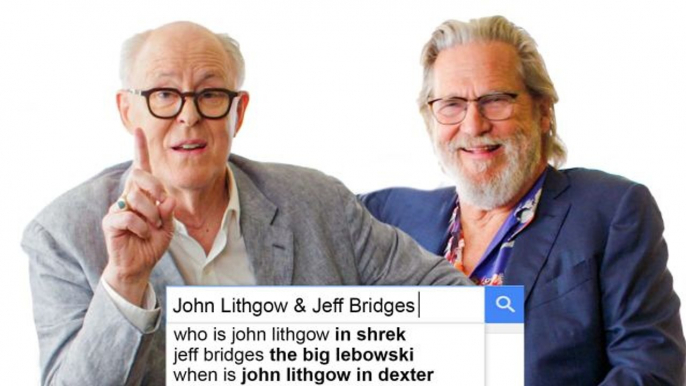 John Lithgow & Jeff Bridges Answer The Web's Most Searched Questions