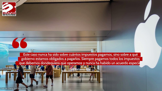 Apple debe pagar 11 mil millones de libras en impuestos