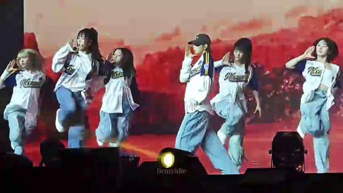 NMIXX-Run For Roses-NMIXX-Run For Roses-@Hong Kong Fan Concert Day 1-엔믹스 직캠-Fancam-240106