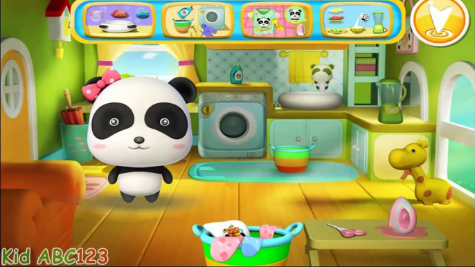 Baby Cleaning Fun - BabyBus Apps - Free Panda Games for Kids