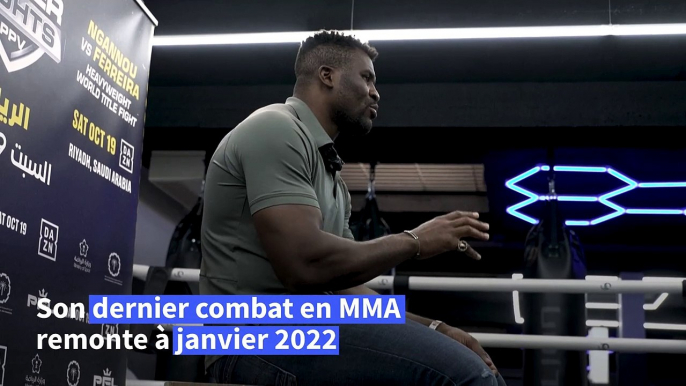 "Je n'en ai pas fini avec la boxe", prévient Francis Ngannou