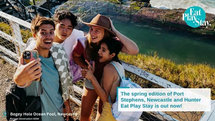 Port Stephens & Hunter Eat Play Stay spring 2024