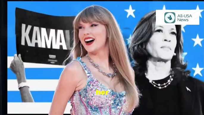 Taylor Swift endorses Kamala Harris for president