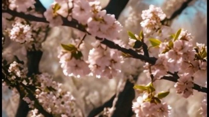 The beautiful nature of Holland, mountains, beautiful trees and flowers in high resolution