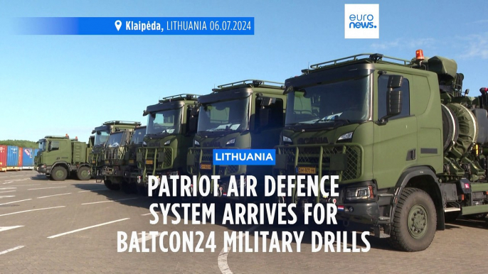 Dutch Patriot air defence system deployed in Lithuania