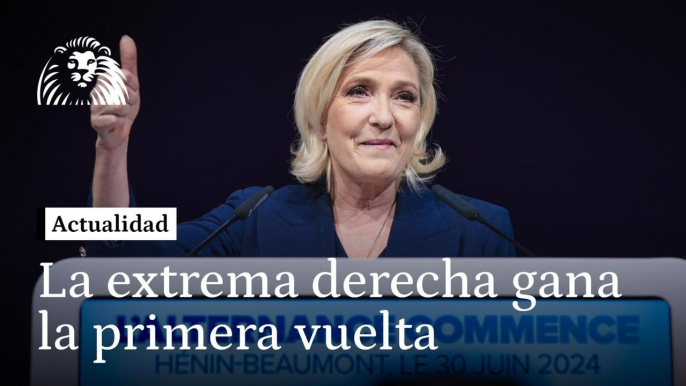 VÍDEO | La extrema derecha gana la primera vuelta de las legislativas francesas con un 'macronismo' en claro declive