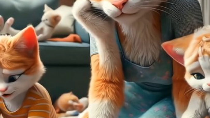 Cats unmatched adventure | sad story | AI cat story | cute cat videos | funny cat videos | #shorts #cat #cute #kitten #animal #animals #nacats010