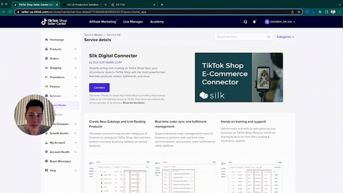 TikTok Shop_ Connector by Silk - Create a Connection (Shopify)