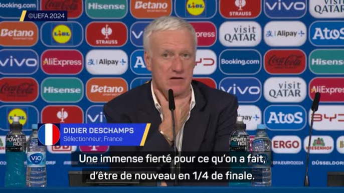 Bleus - Deschamps très fier : “On ne va pas s’enflammer non plus, mais c’est une bascule importante”