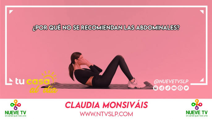 ¿Por qué no se recomiendan las abdominales?