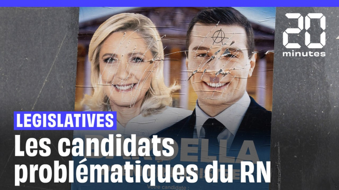 Législatives 2024 :  Racisme, sexisme ou homophobie, ces candidats RN qui gênent le parti