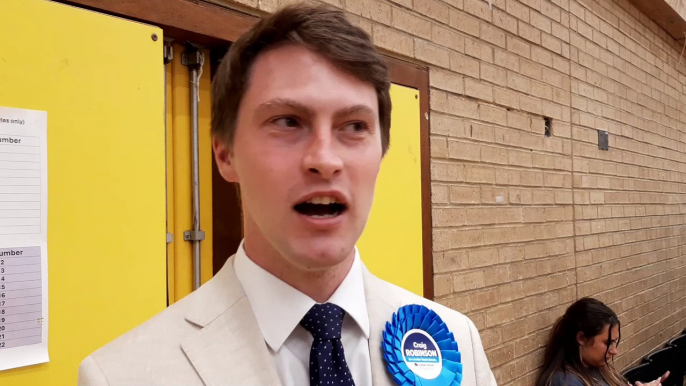 South Shields Conservative candidate reacts to initial election results